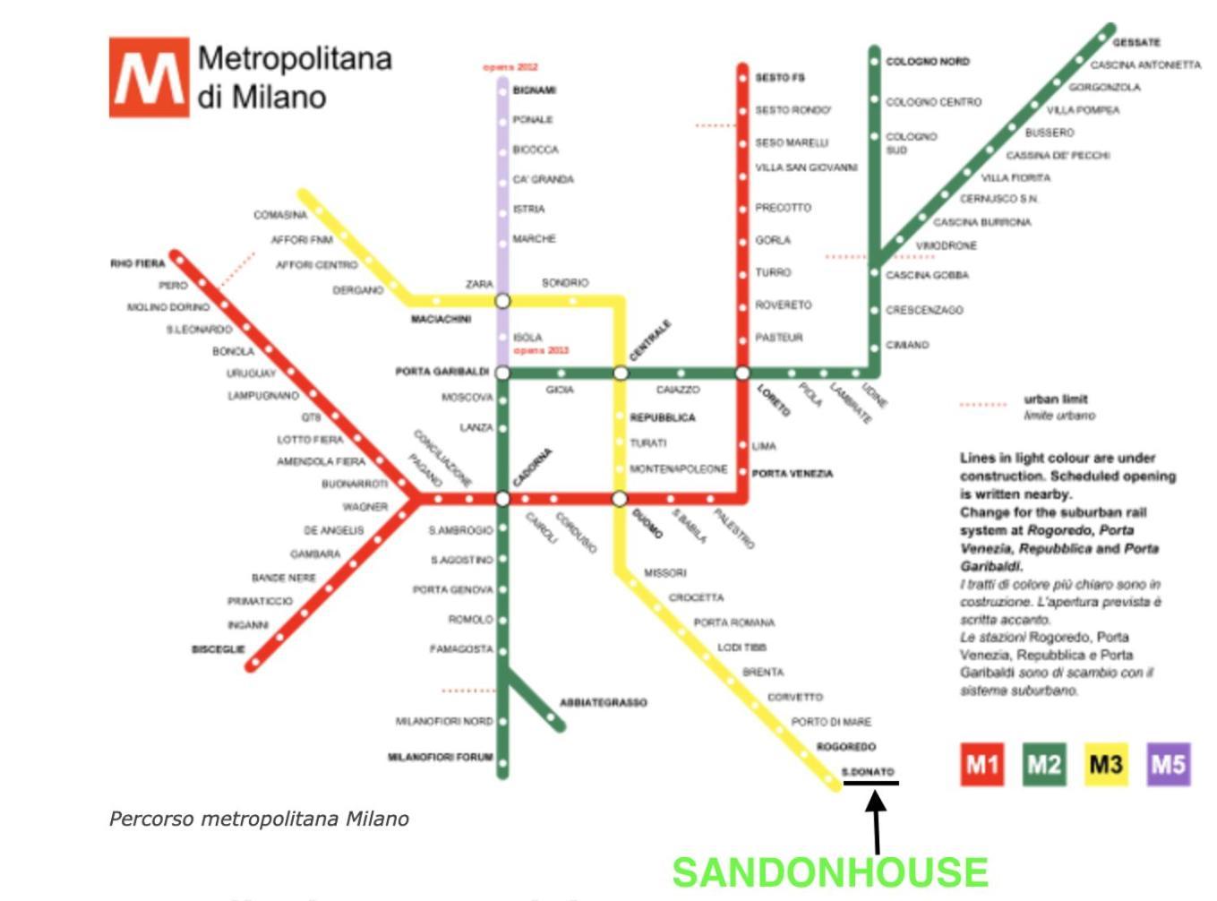 Sandonhouse Milano Сан-Донато-Миланезе Экстерьер фото